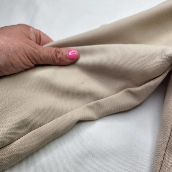 Vintage 1960s Plaza South Polyester Houndstooth Brown Dress Size Small - Picture 5 of 12